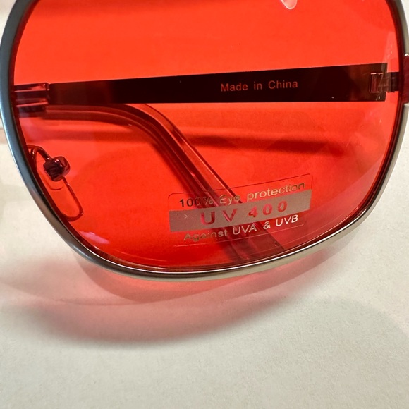 Tyler Durden Sunglasses Shades Fight Club NEW Oliver Peoples 523 Brad Pitt Red - Picture 4 of 16